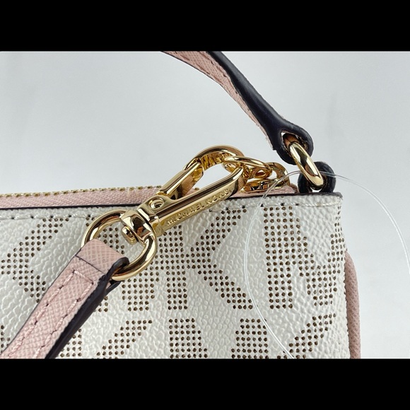 MICHAEL KORS JET TRAVEL LG CENTER STRIPE TOP ZIP - Picture 5 of 11